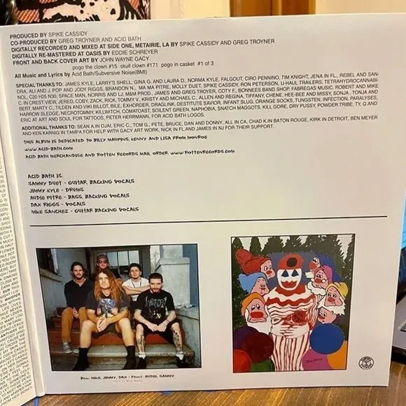 Acid Bath When the Kite String Pops Vinyl Record - Near Mint - Picture 5 of 10